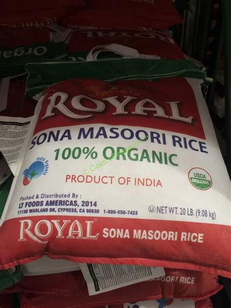 All prices listed are delivered prices from Costco Business Center. . Sona masoori rice costco price